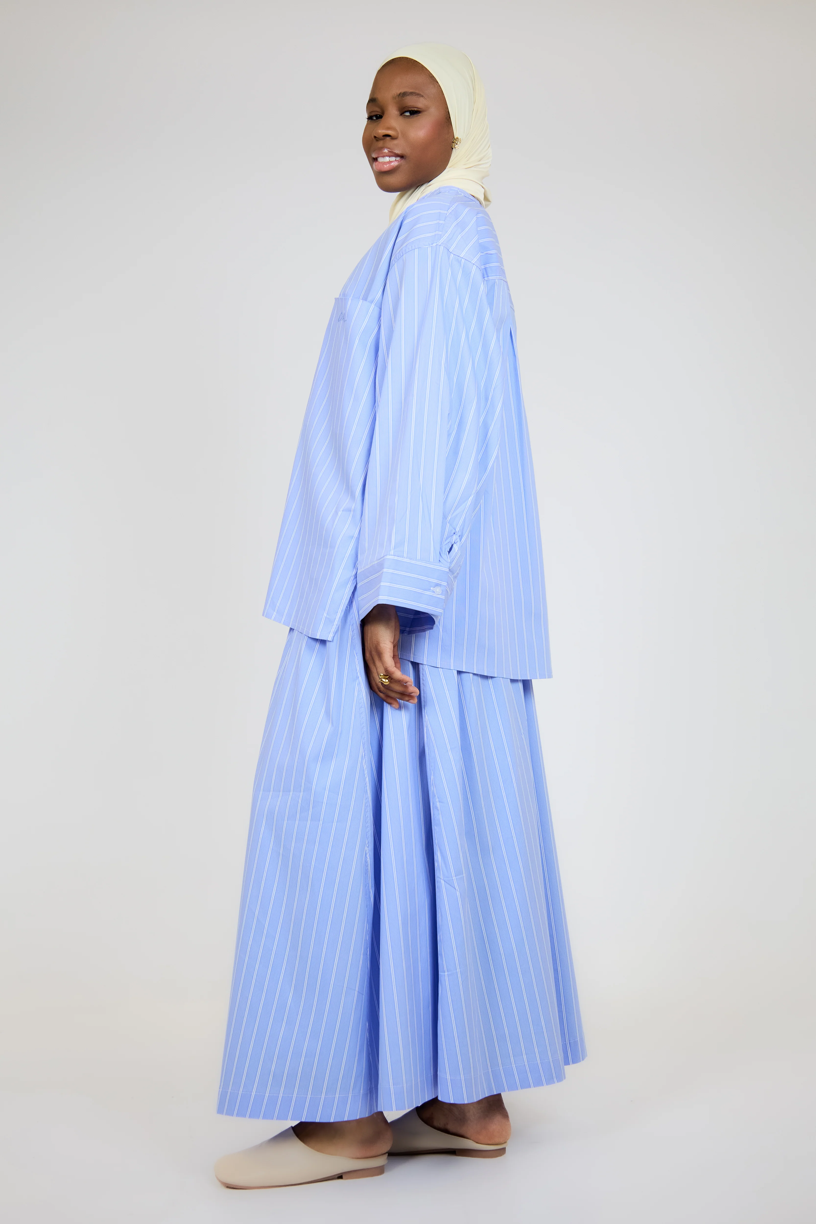 Chemise Line Bleu Foncé - Image 5
