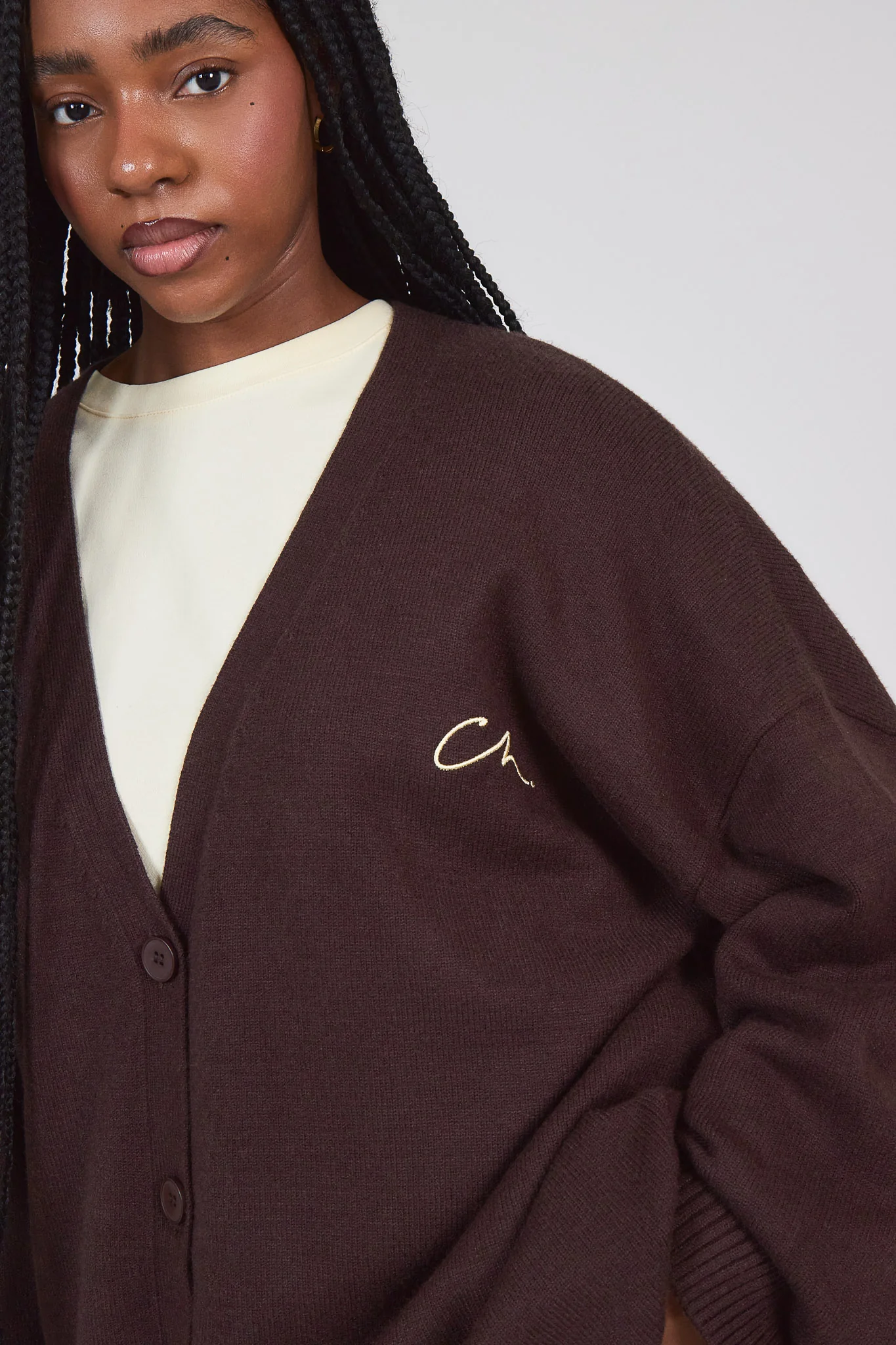 Le Cardigan Brun - Image 2