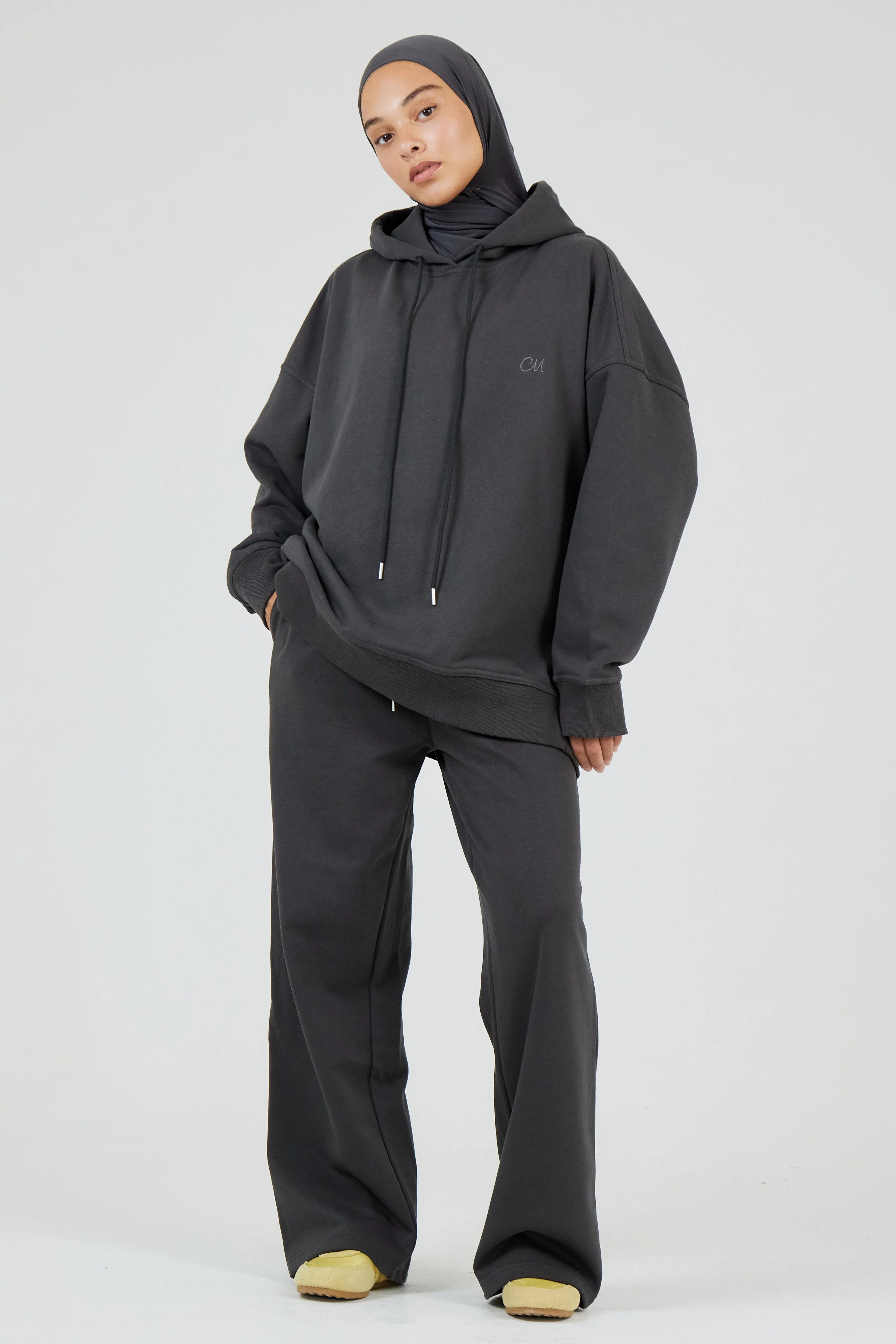 Le Hoodie Gris Anthracite - Image 4