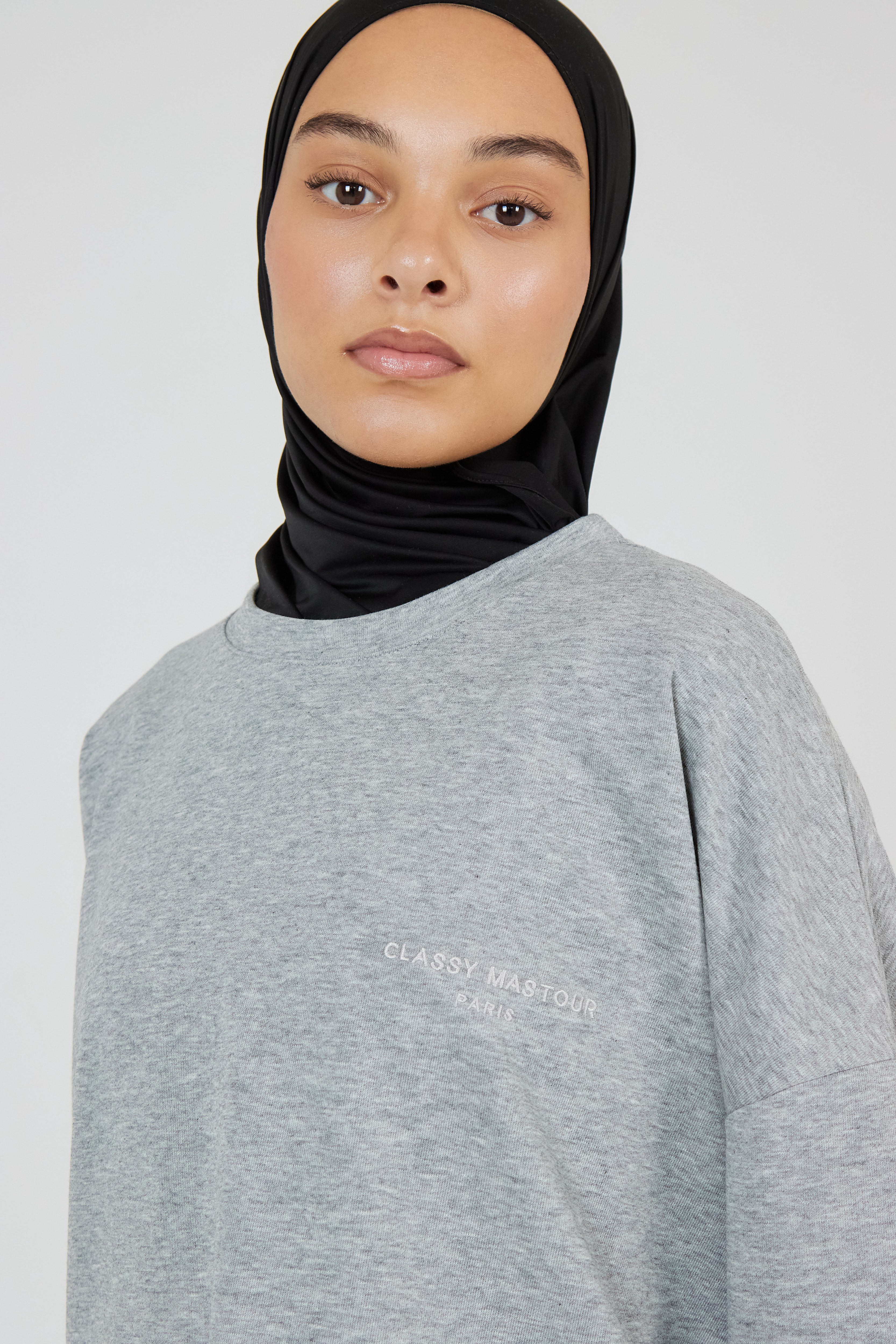 Le T-shirt Signature  Gris Foncé - Image 4
