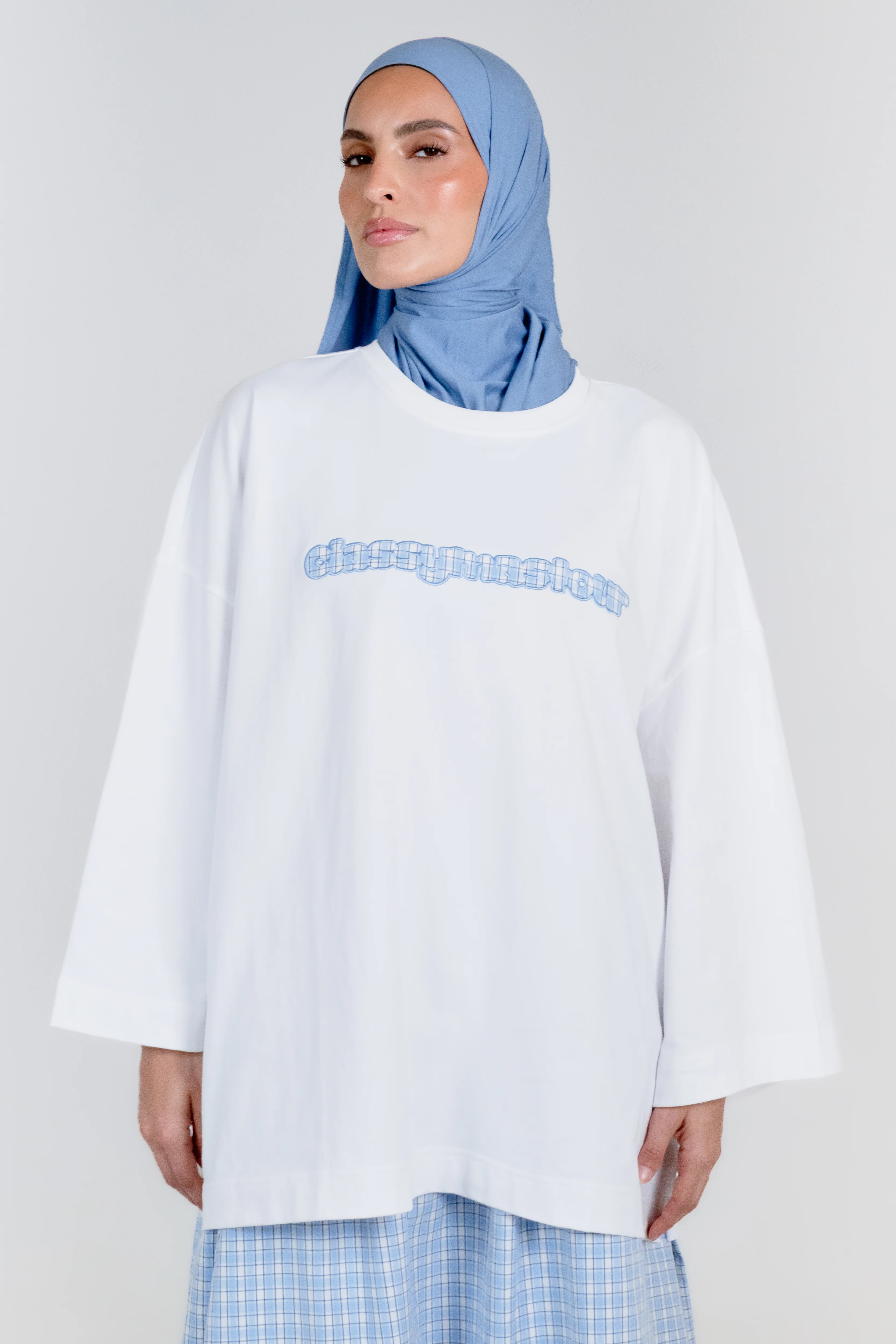 Le T-shirt Vichy Bleu